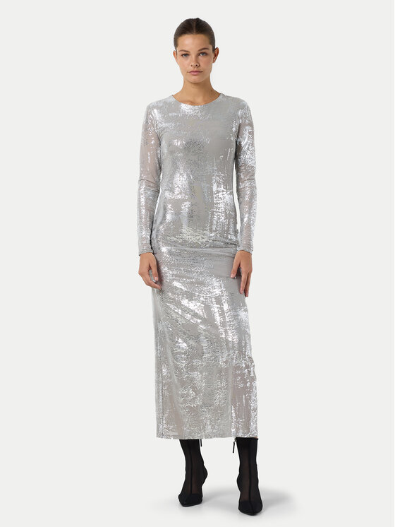 Коктейльное платье стандартного кроя Noisy May, серебряный
Коктейльное платье стандартного кроя Noisy May, серебряный