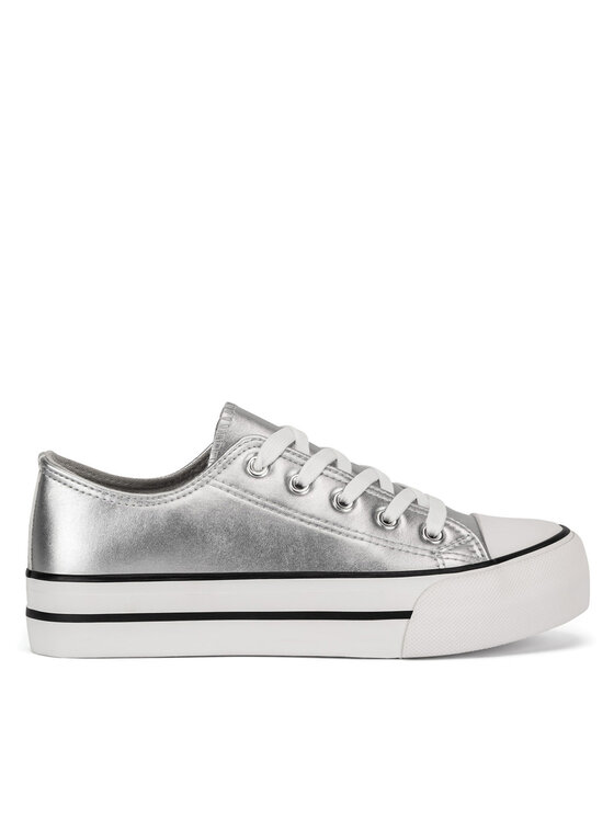 Кроссовки из ткани Deezee, серебряный
Кроссовки из ткани Deezee, серебряный