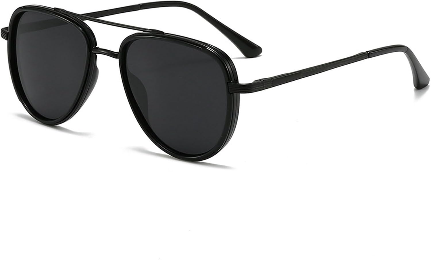 Поляризованные солнцезащитные очки-пилот для женщин в ретро-металлической оправе. Солнцезащитные очки-пилот для вождения, путешествий и активного отдыха на природе с защитой от УФ-излучения mincl, Black
Поляризованные солнцезащитные очки-пилот для женщин в ретро-металлической оправе. Солнцезащитные очки-пилот для вождения, путешествий и активного отдыха на природе с защитой от УФ-излучения mincl, Black