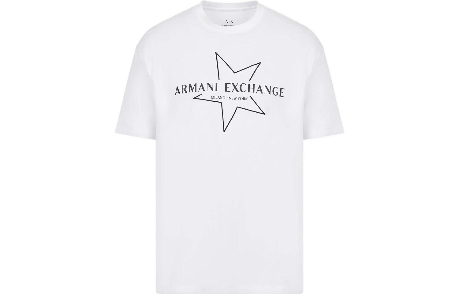 Футболка мужская белая Armani Exchange, белый 
Футболка мужская белая Armani Exchange, белый