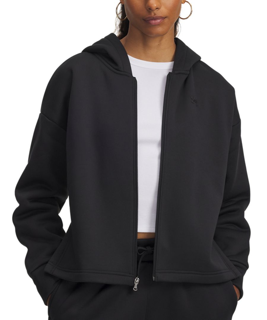 Женская толстовка Armour Fleece на молнии с капюшоном Under Armour, Black
Женская толстовка Armour Fleece на молнии с капюшоном Under Armour, Black