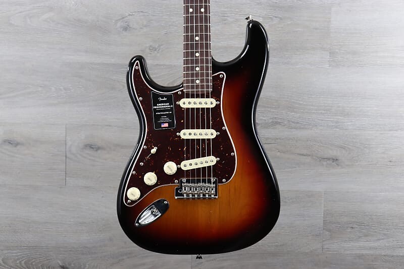Электрогитара Fender American Professional II Stratocaster Left-Handed with Rosewood Fretboard 3 Color Sunburst
Электрогитара Fender American Professional II Stratocaster Left-Handed with Rosewood Fretboard 3 Color Sunburst
