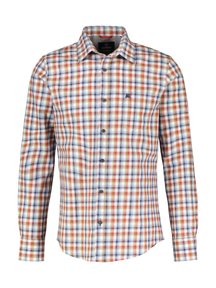 Рубашка на пуговицах стандартного кроя Lerros, разноцветный
Рубашка на пуговицах стандартного кроя Lerros, разноцветный