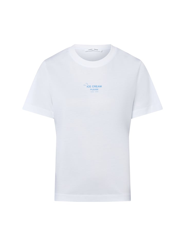 Футболка Sacamino белого цвета SAMSOE & SAMSOE
Футболка Sacamino белого цвета SAMSOE & SAMSOE