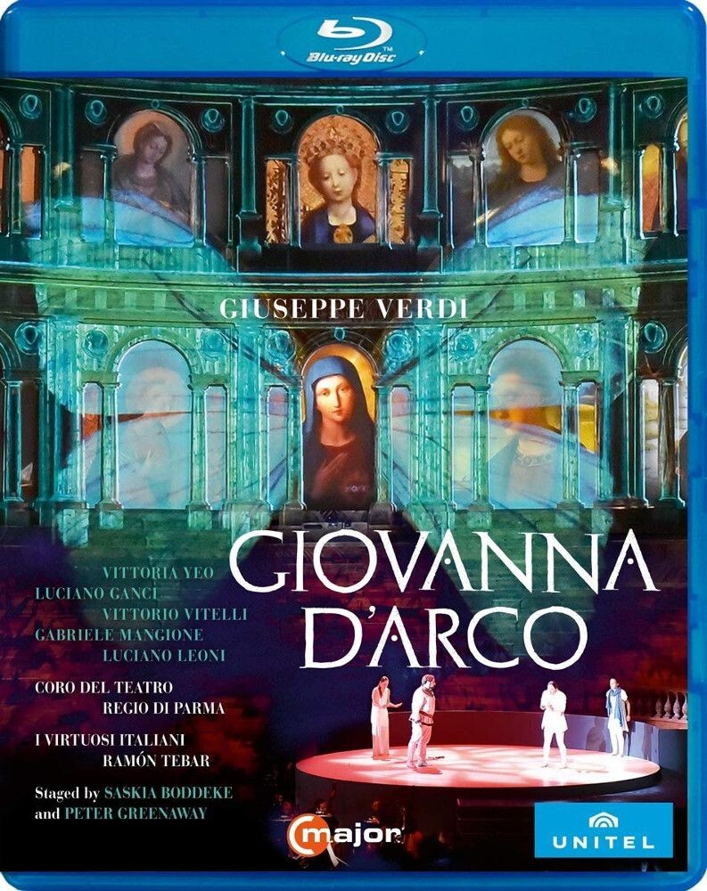 Диск Blu-ray Giovanna D'arco
Диск Blu-ray Giovanna D'arco