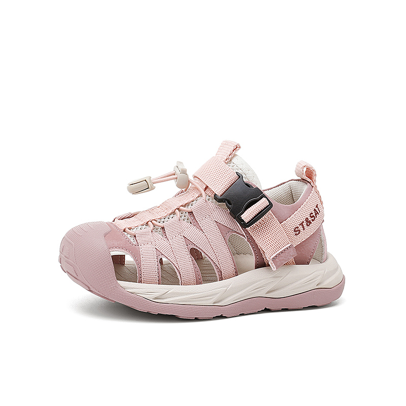 Детские сандалии с противоскользящей подошвой, дышащие и противоударные ST&SAT, розовый/зеленый/фиолетовый
Детские сандалии с противоскользящей подошвой, дышащие и противоударные ST&SAT, розовый/зеленый/фиолетовый