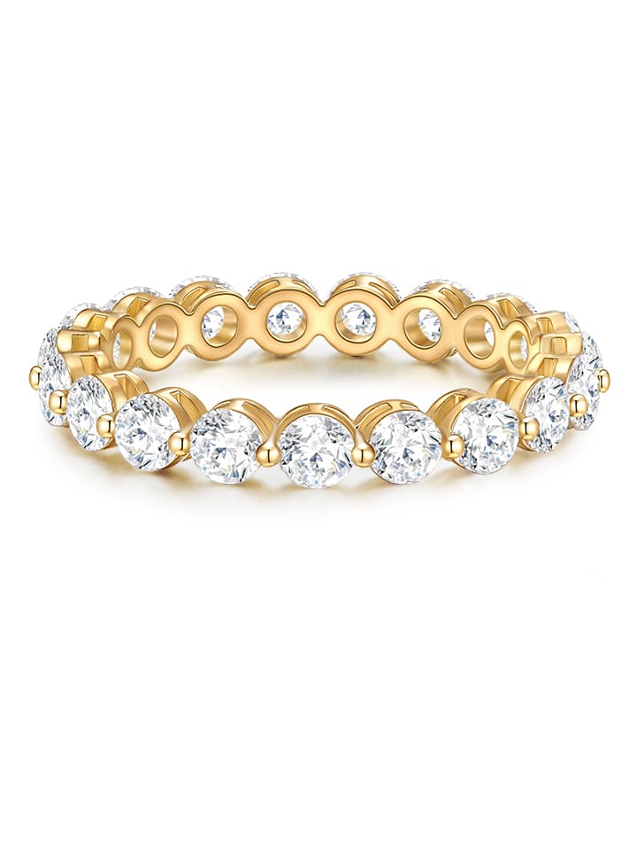 Позолоченное кольцо с кристаллами Yokoamii
Позолоченное кольцо с кристаллами Yokoamii