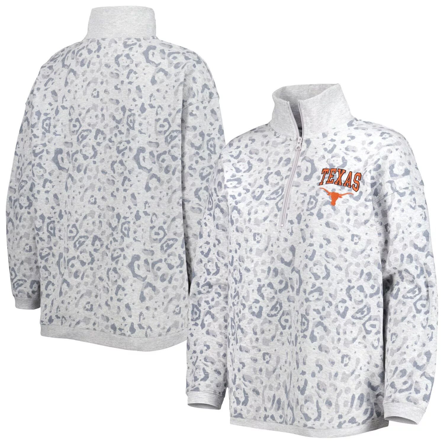 Женский свитшот Gameday Couture Heather Grey Texas Longhorns с леопардовым принтом и молнией четверть четверти, Коричневый, Женский свитшот Gameday Couture Heather Grey Texas Longhorns с леопардовым принтом и молнией четверть четверти
Женский свитшот Gameday Couture Heather Grey Texas Longhorns с леопардовым принтом и молнией четверть четверти, Коричневый, Женский свитшот Gameday Couture Heather Grey Texas Longhorns с леопардовым принтом и молнией четверть четверти