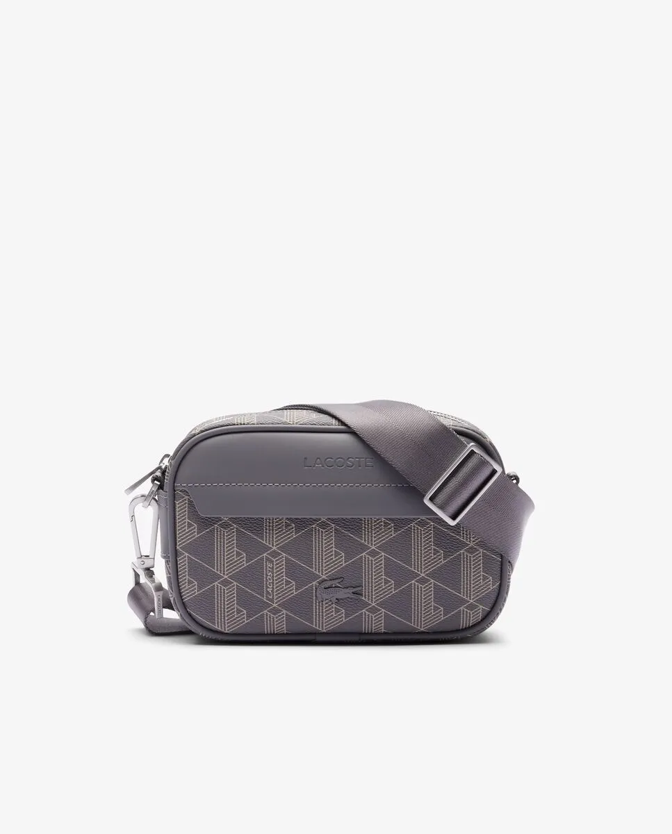 Мужская сумка-мессенджер The Blend из монохромного замша кастлрок с кожаными шнурками Lacoste, серый
Мужская сумка-мессенджер The Blend из монохромного замша кастлрок с кожаными шнурками Lacoste, серый