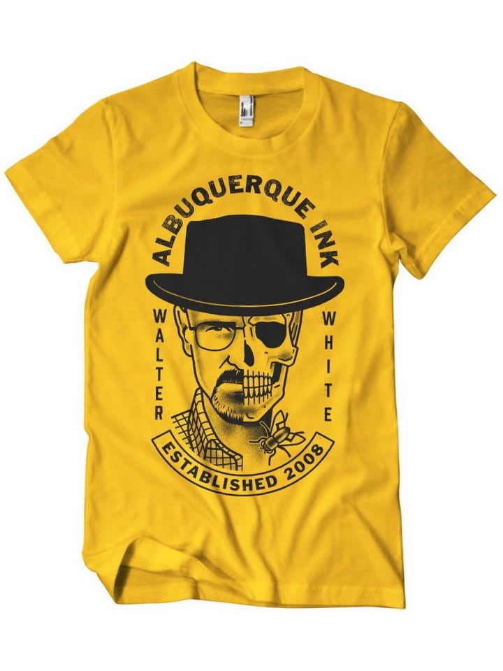 Футболка Albuquerque Ink T-Shirt Breaking Bad, золотой
Футболка Albuquerque Ink T-Shirt Breaking Bad, золотой