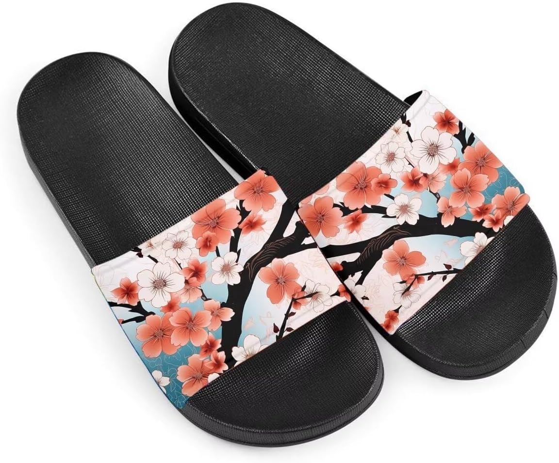 Женские шлепанцы с цветочным принтом, легкие повседневные босоножки с нескользящей подошвой для лета Getelinseng, Peach Blossom Flower
Женские шлепанцы с цветочным принтом, легкие повседневные босоножки с нескользящей подошвой для лета Getelinseng, Peach Blossom Flower