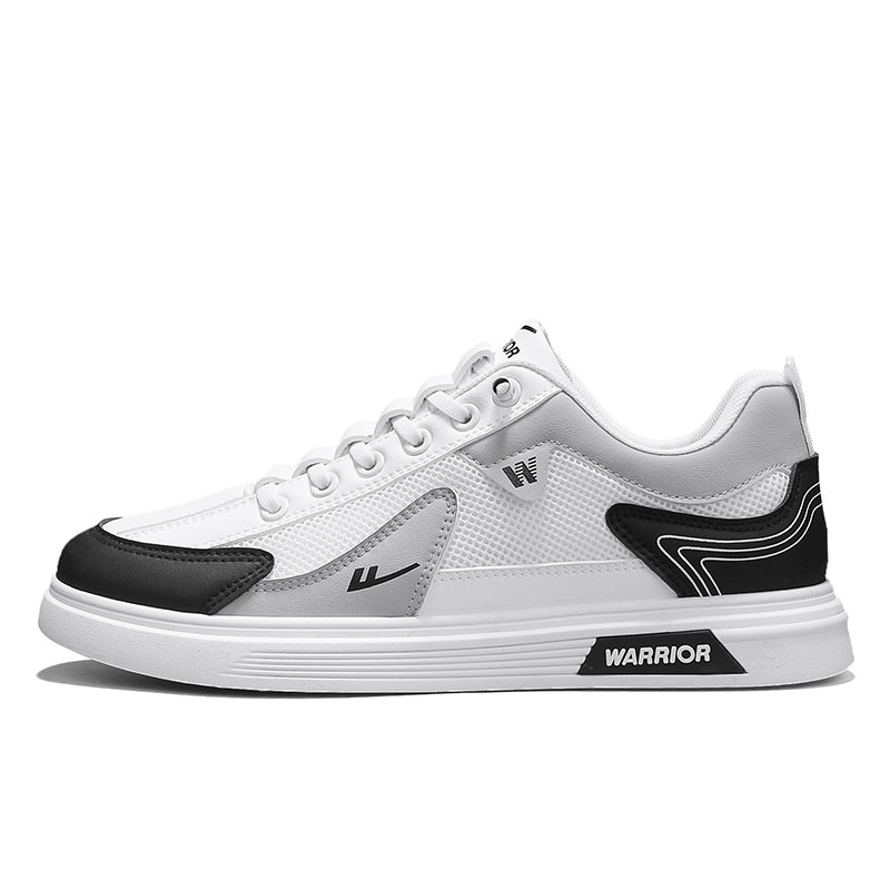 Нескользящие, износостойкие, дышащие низкие мужские кроссовки для скейтбординга WARRIOR, White Gray Black
Нескользящие, износостойкие, дышащие низкие мужские кроссовки для скейтбординга WARRIOR, White Gray Black