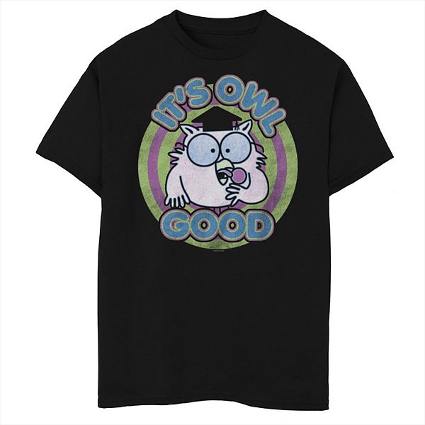 Футболка с принтом "Tootsie Roll Pop It's Mr Owl" для мальчиков 8-20 Husky Licensed Character
Футболка с принтом "Tootsie Roll Pop It's Mr Owl" для мальчиков 8-20 Husky Licensed Character