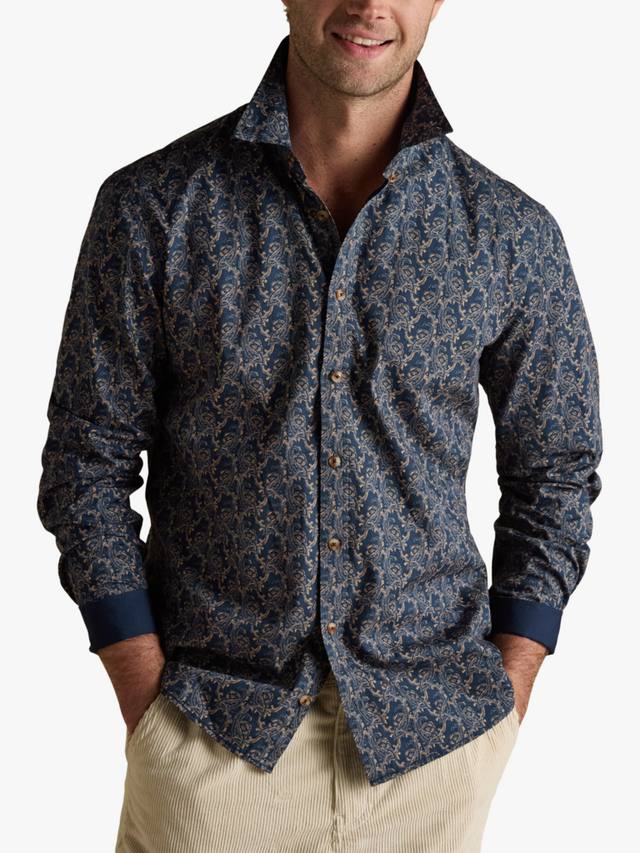 Хлопковая рубашка с длинным рукавом и воротником на пуговицах в стиле пейсли Joules
Хлопковая рубашка с длинным рукавом и воротником на пуговицах в стиле пейсли Joules