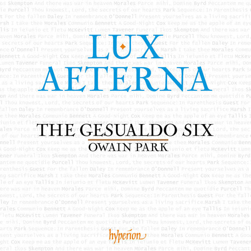 CD диск Gesualdo Six / Park, Owain: Lux aeterna
CD диск Gesualdo Six / Park, Owain: Lux aeterna