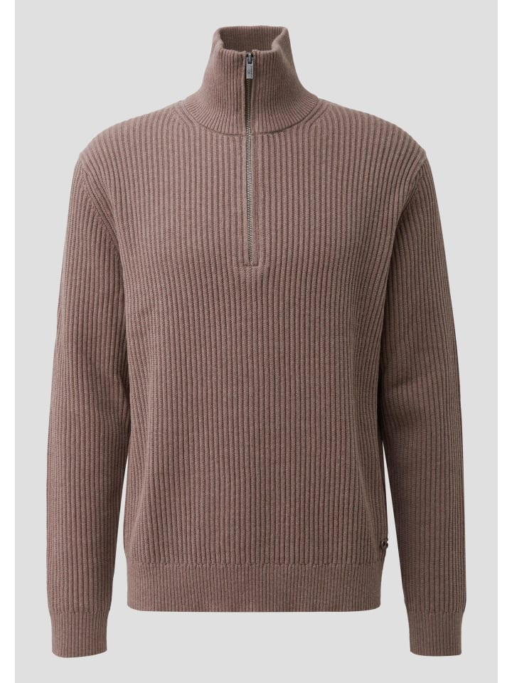 Вязаный свитер цвета 89W0_темно-коричневый QS
Вязаный свитер цвета 89W0_темно-коричневый QS