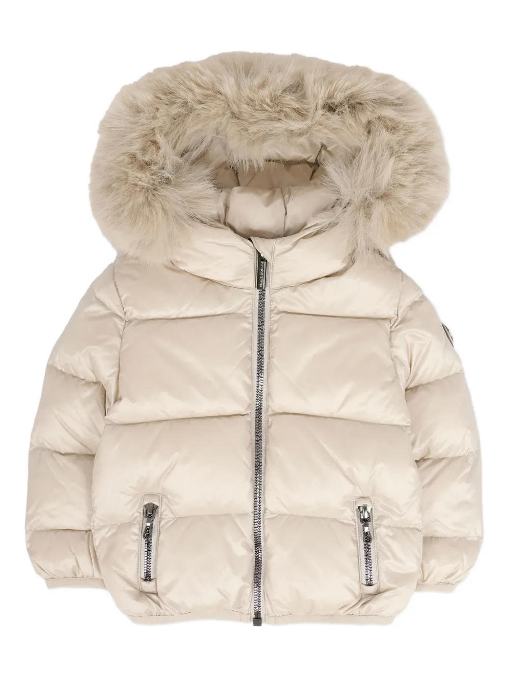 Стеганая куртка с отделкой из меха Colmar Kids, нейтральный
Стеганая куртка с отделкой из меха Colmar Kids, нейтральный