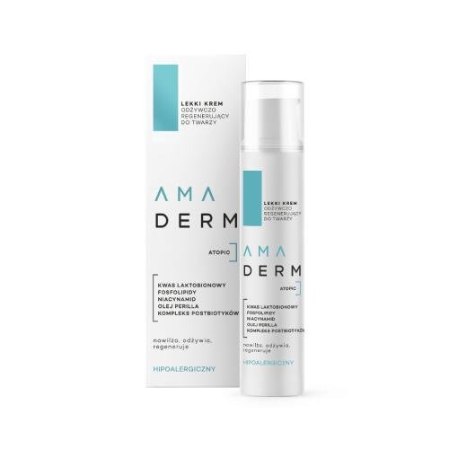 Amaderm, Питательный и регенерирующий крем для лица, 50 мл 
Amaderm, Питательный и регенерирующий крем для лица, 50 мл