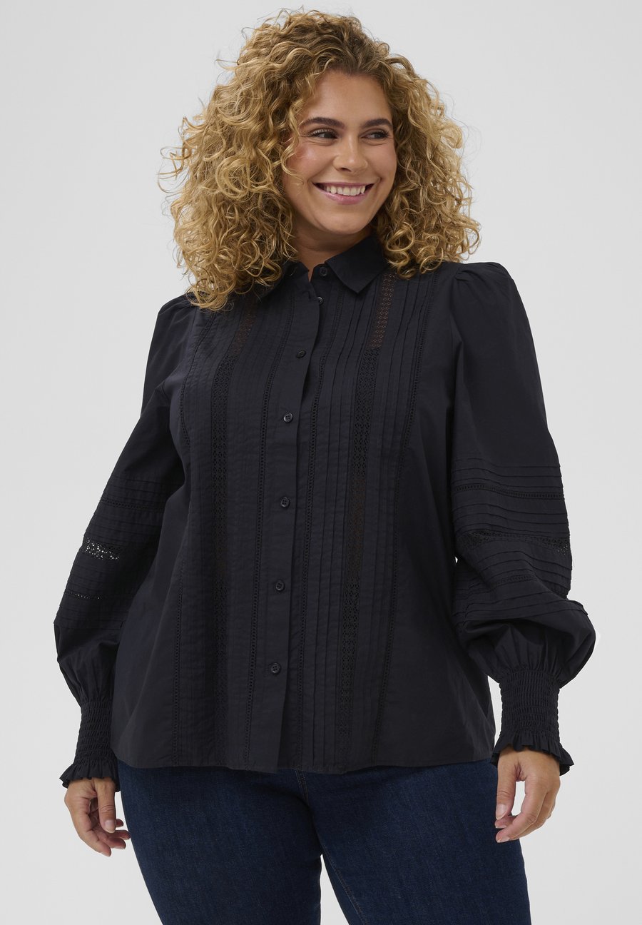 Блуза Kaffe Curve Button-down blouse, Black Deep/Mottled Black
Блуза Kaffe Curve Button-down blouse, Black Deep/Mottled Black