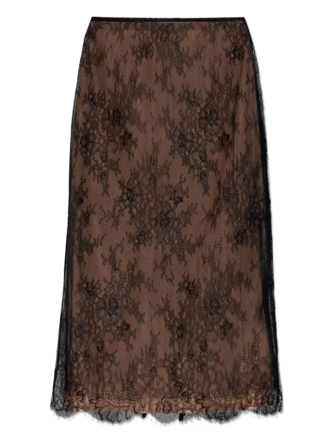 Юбка с кружевным верхом Self-Portrait, черный
Юбка с кружевным верхом Self-Portrait, черный