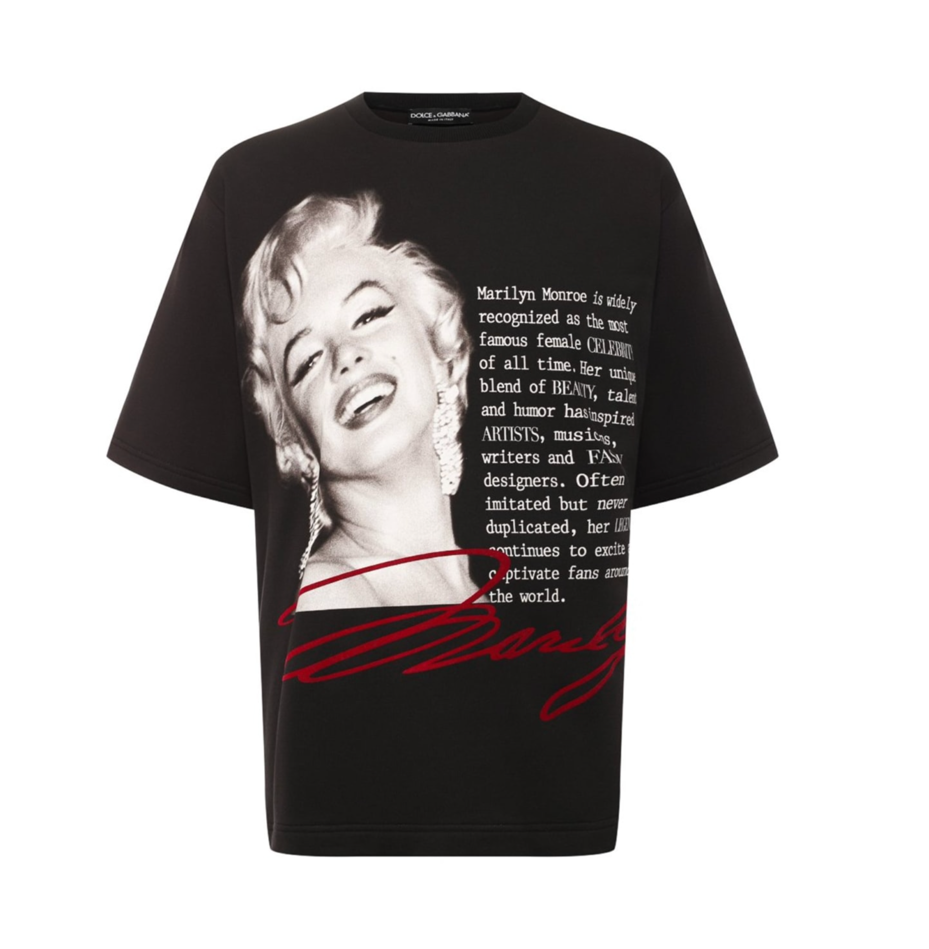 Элегантная хлопковая футболка с логотипом и эластичным узором Dolce & Gabbana, черный
Элегантная хлопковая футболка с логотипом и эластичным узором Dolce & Gabbana, черный