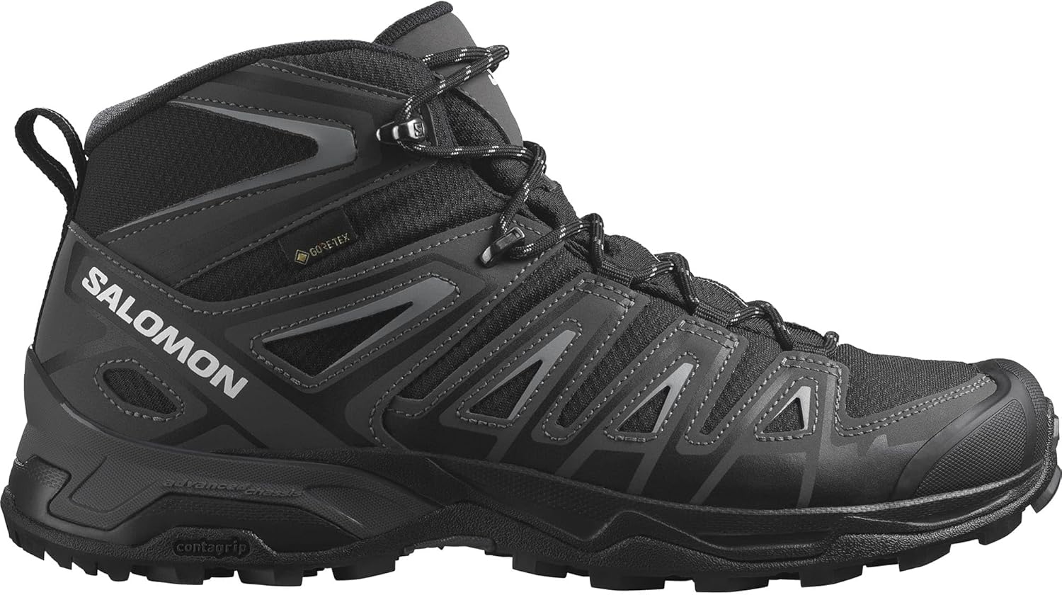 Мужские кроссовки Salomon X Ultra Pioneer Mid Gore-tex для походов, Black Magnet Monument
Мужские кроссовки Salomon X Ultra Pioneer Mid Gore-tex для походов, Black Magnet Monument