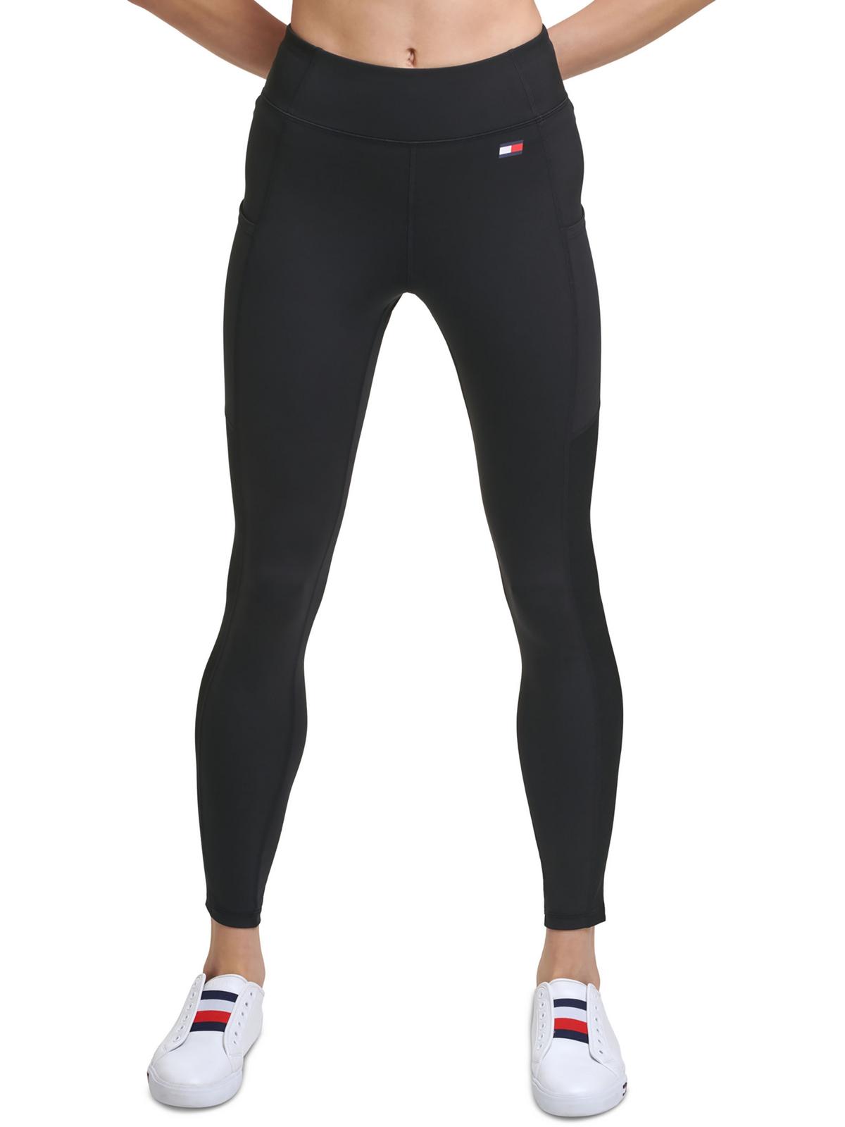 Женские спортивные леггинсы с ребристыми вставками и высокой талией Tommy Hilfiger Sport, черный
Женские спортивные леггинсы с ребристыми вставками и высокой талией Tommy Hilfiger Sport, черный