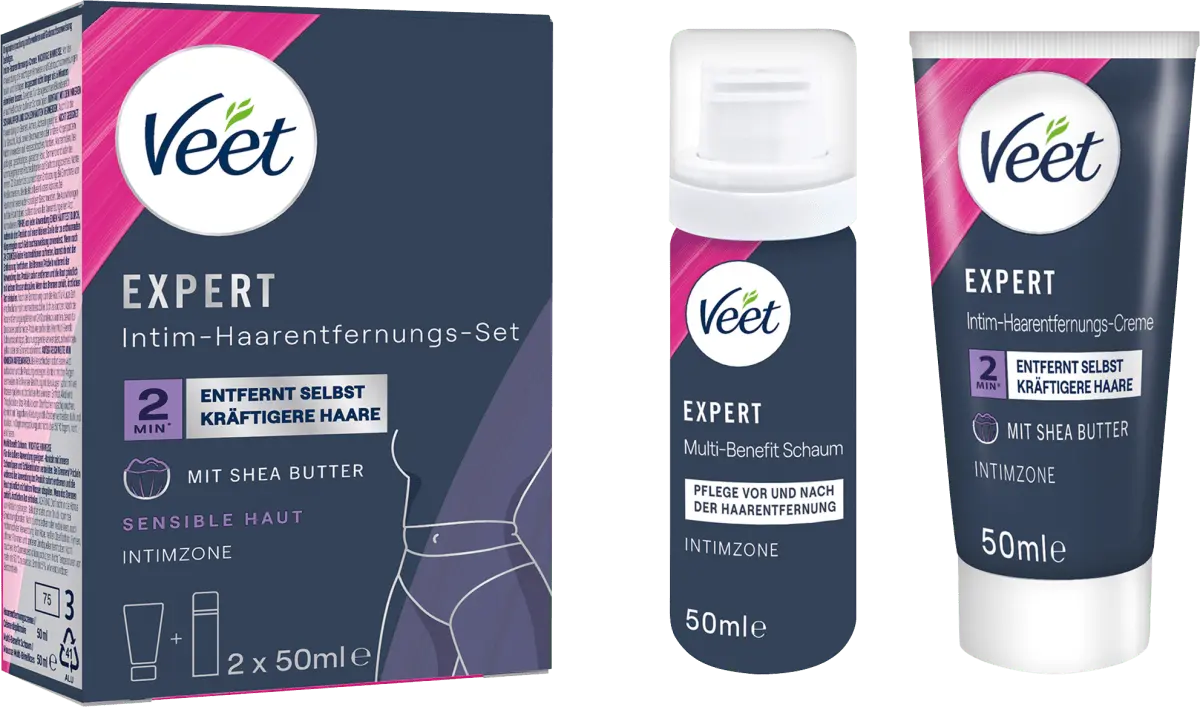 Набор для интимной зоны крем для депиляции и усилитель Пенка Multi-Benefit (2х50 мл) 1000мл Veet
Набор для интимной зоны крем для депиляции и усилитель Пенка Multi-Benefit (2х50 мл) 1000мл Veet