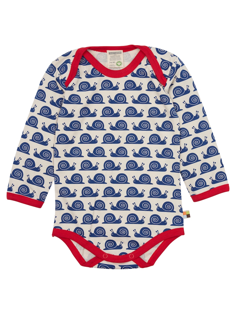 Комбинезон/боди loud + proud Schnecken, темно-синий
Комбинезон/боди loud + proud Schnecken, темно-синий