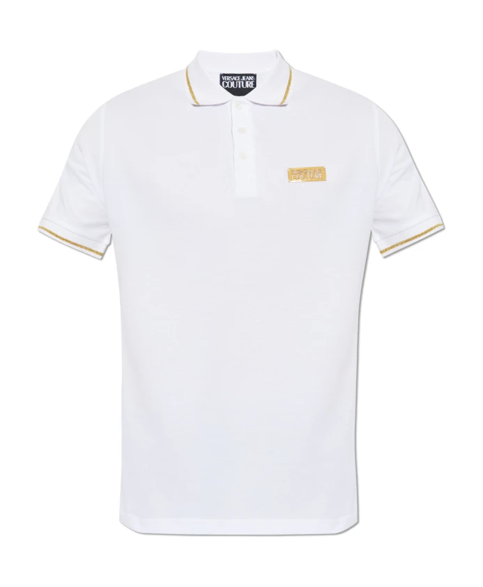 Рубашка-Поло с аппликацией в виде логотипа. Versace Jeans Couture, белый
Рубашка-Поло с аппликацией в виде логотипа. Versace Jeans Couture, белый