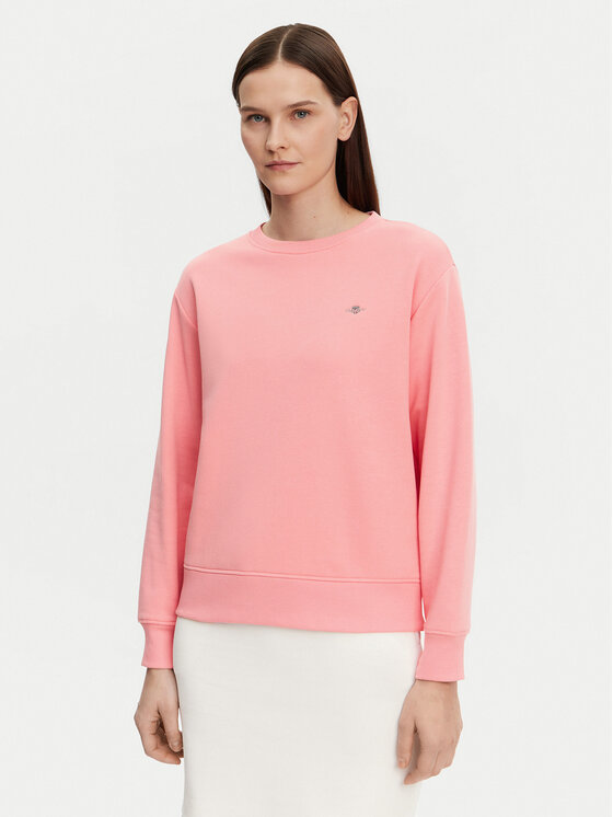 Свободный крой толстовки Shield 4201414 Gant, розовый
Свободный крой толстовки Shield 4201414 Gant, розовый