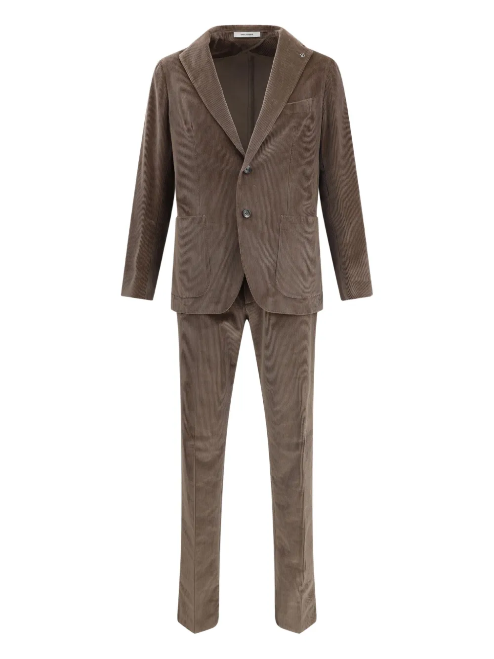 Вельветовый костюм с двумя пуговицами TAGLIATORE, коричневый
Вельветовый костюм с двумя пуговицами TAGLIATORE, коричневый