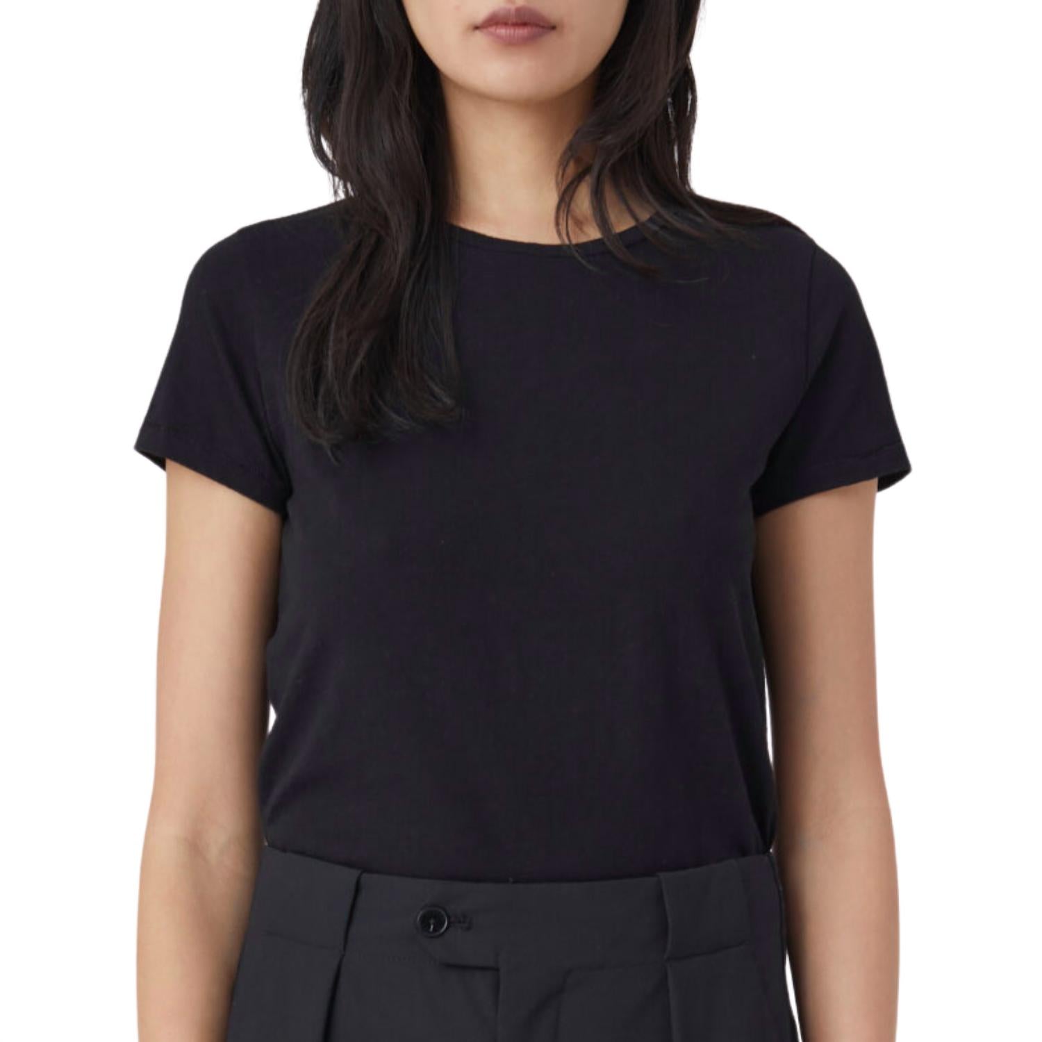 Базовая хлопковая футболка черного цвета CLOSED
Базовая хлопковая футболка черного цвета CLOSED