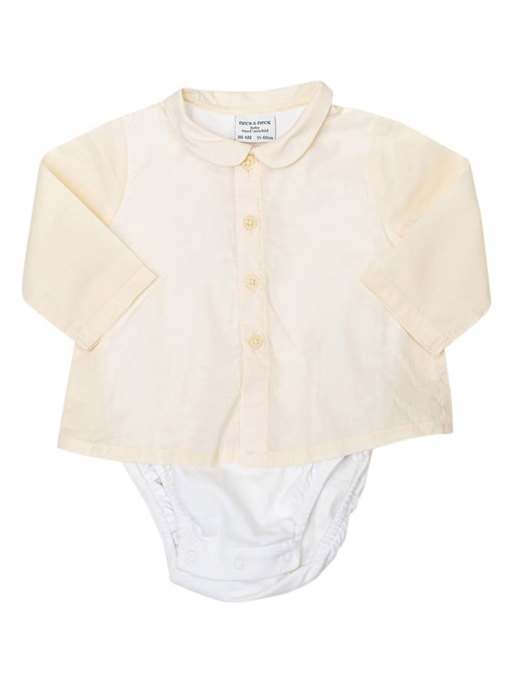 Neck & neck Боди с рубашкой желтого цвета
Neck & neck Боди с рубашкой желтого цвета