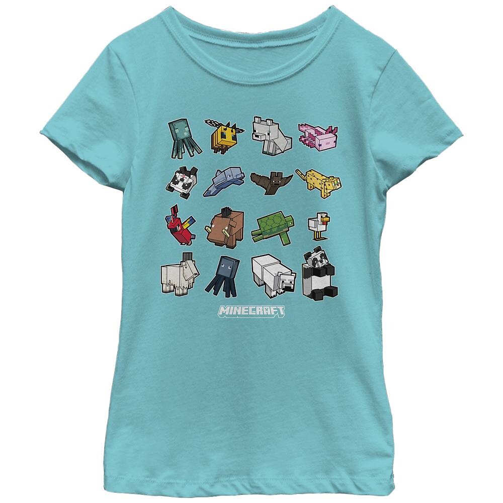 Футболка с рисунком Minecraft Adventures And Animals для девочек Licensed Character, цвет Tahiti Blue
Футболка с рисунком Minecraft Adventures And Animals для девочек Licensed Character, цвет Tahiti Blue