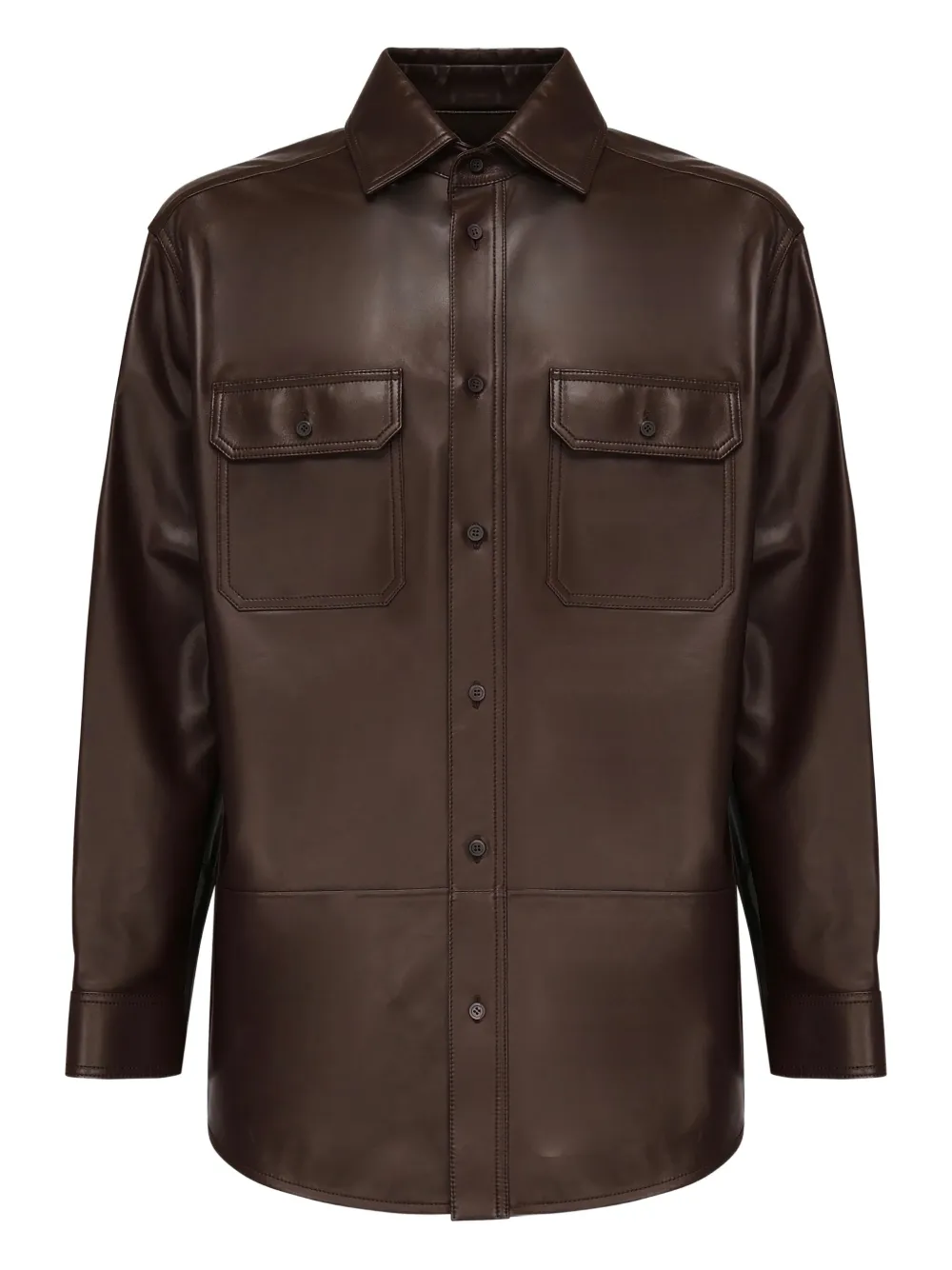 Куртка-рубашка на пуговицах LOEWE, коричневый
Куртка-рубашка на пуговицах LOEWE, коричневый