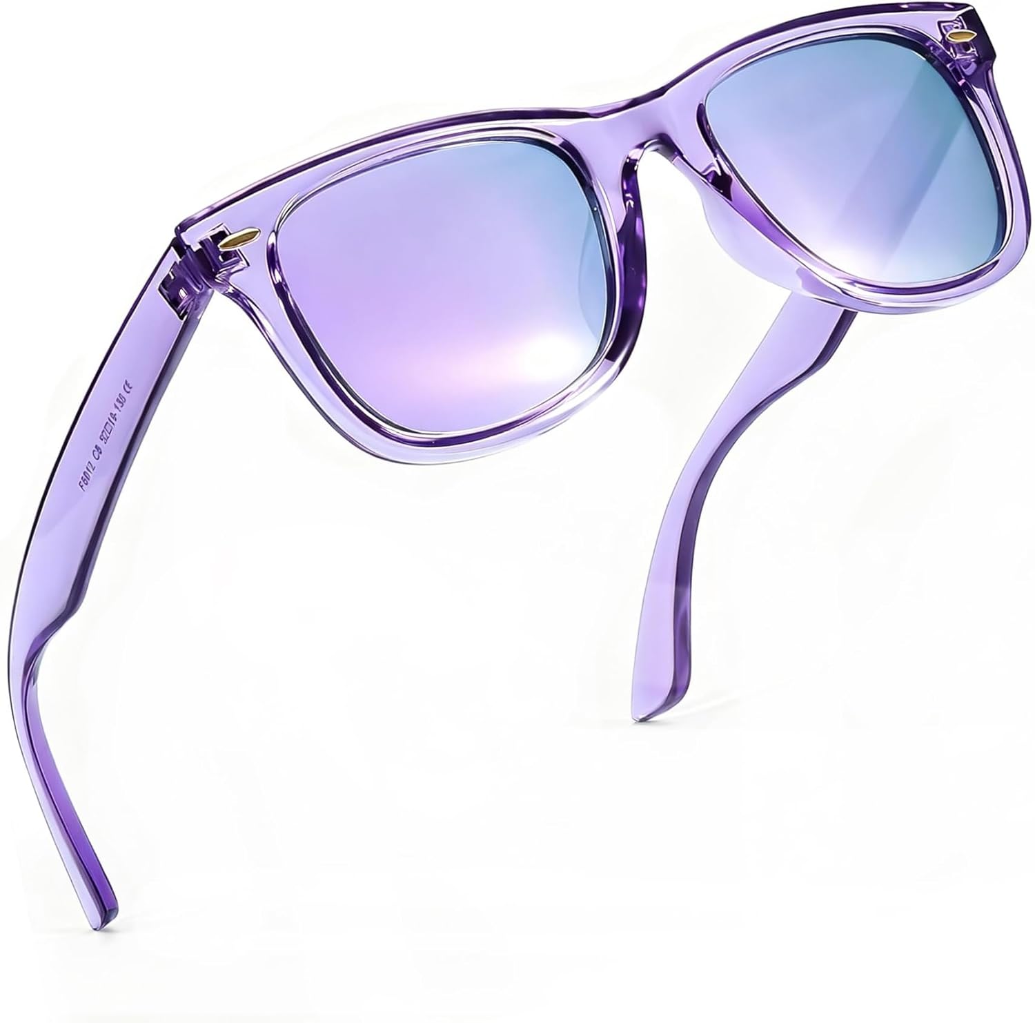 Женские поляризованные солнцезащитные очки FancyPink с защитой UV400, зеркальные, для пляжа, дизайнерские модные солнцезащитные очки, средний размер, A04 - Light Purple / Purple, Mirrored
Женские поляризованные солнцезащитные очки FancyPink с защитой UV400, зеркальные, для пляжа, дизайнерские модные солнцезащитные очки, средний размер, A04 - Light Purple / Purple, Mirrored