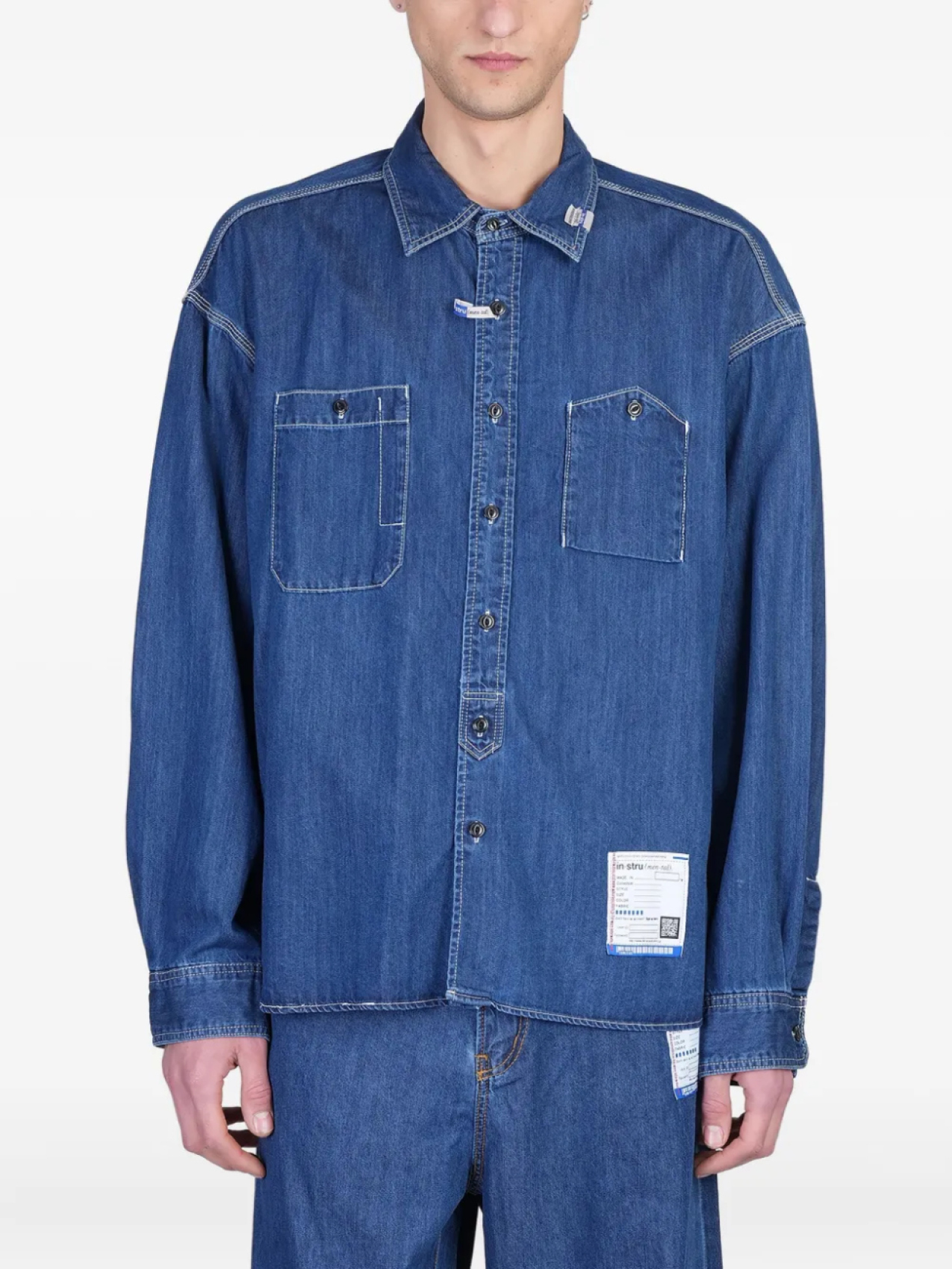 Джинсовая рубашка Maison MIHARA YASUHIRO, синий
Джинсовая рубашка Maison MIHARA YASUHIRO, синий