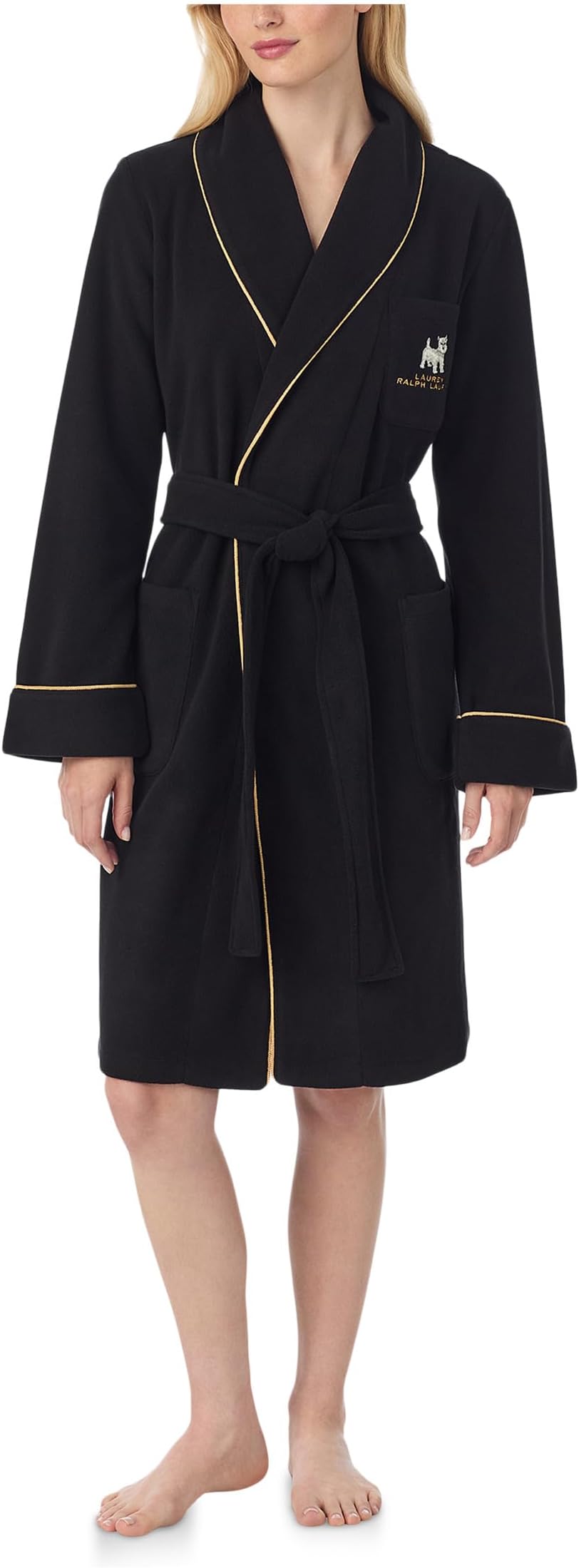 Женский короткий флисовый халат Dalton из переработанного полиэстера Lauren Ralph Lauren, Black
Женский короткий флисовый халат Dalton из переработанного полиэстера Lauren Ralph Lauren, Black