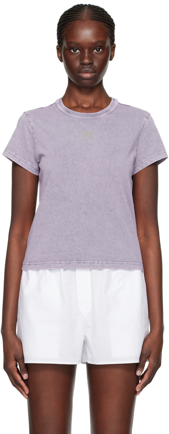 Фиолетовая футболка с выцветшими узорами Alexanderwang.T, цвет Acid pink lavender
Фиолетовая футболка с выцветшими узорами Alexanderwang.T, цвет Acid pink lavender