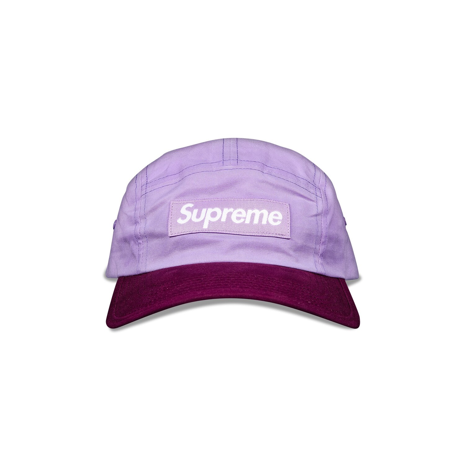 Кепка Supreme из вощеного хлопка, Фиолетовый 
Кепка Supreme из вощеного хлопка, Фиолетовый