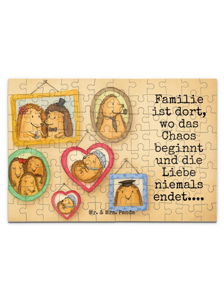 Mr. & Mrs. Panda Головоломка с изображением семейства ежей и надписью белым цветом
Mr. & Mrs. Panda Головоломка с изображением семейства ежей и надписью белым цветом