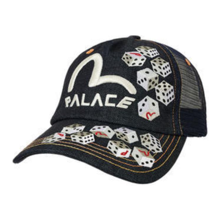 PALACE Кепка X Evisu Dice Mesh, Black
PALACE Кепка X Evisu Dice Mesh, Black