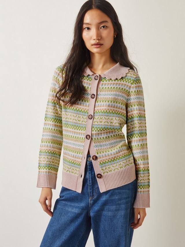 Кардиган с гребешковым воротником fair isle Monsoon, зеленый
Кардиган с гребешковым воротником fair isle Monsoon, зеленый