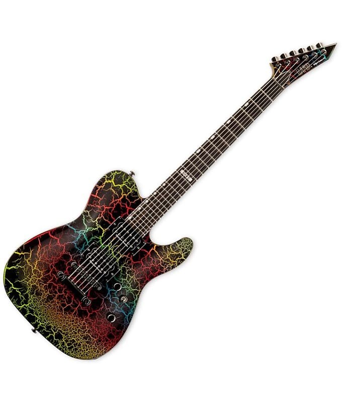 Электрогитара ESP LTD Eclipse 87 NT Electric Guitar in Rainbow Crackle Finish
Электрогитара ESP LTD Eclipse 87 NT Electric Guitar in Rainbow Crackle Finish