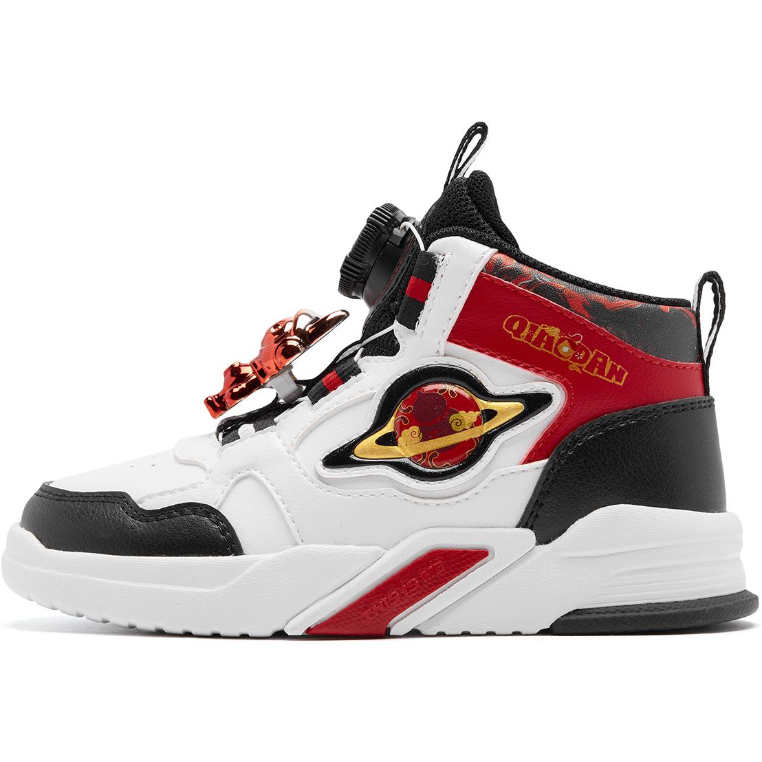 QIAODAN Детские кроссовки для скейтбординга с противоскользящей подошвой, износостойкие, белого и красного цвета, для детей 3–7 лет
QIAODAN Детские кроссовки для скейтбординга с противоскользящей подошвой, износостойкие, белого и красного цвета, для детей 3–7 лет