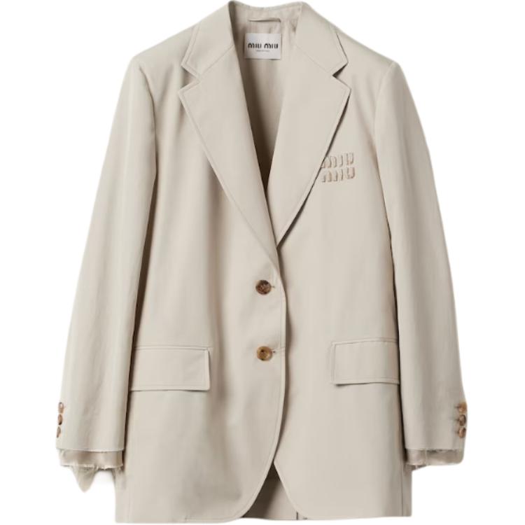 Пиджак унисекс MIU MIU цвета известняк
Пиджак унисекс MIU MIU цвета известняк