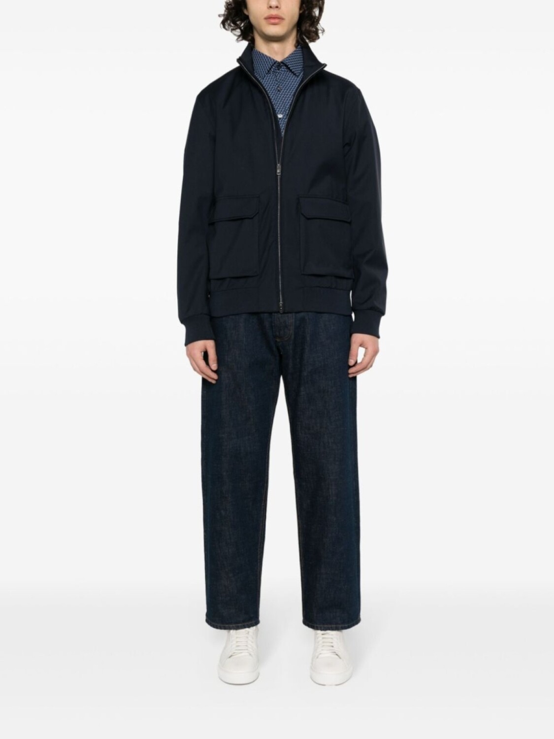 Calvin Klein рубашка с геометричным принтом, синий
Calvin Klein рубашка с геометричным принтом, синий