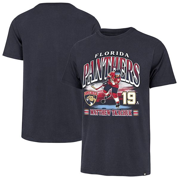 Футболка Florida Panthers с именем и номером игрока Matthew Tkachuk 47 Brand
Футболка Florida Panthers с именем и номером игрока Matthew Tkachuk 47 Brand