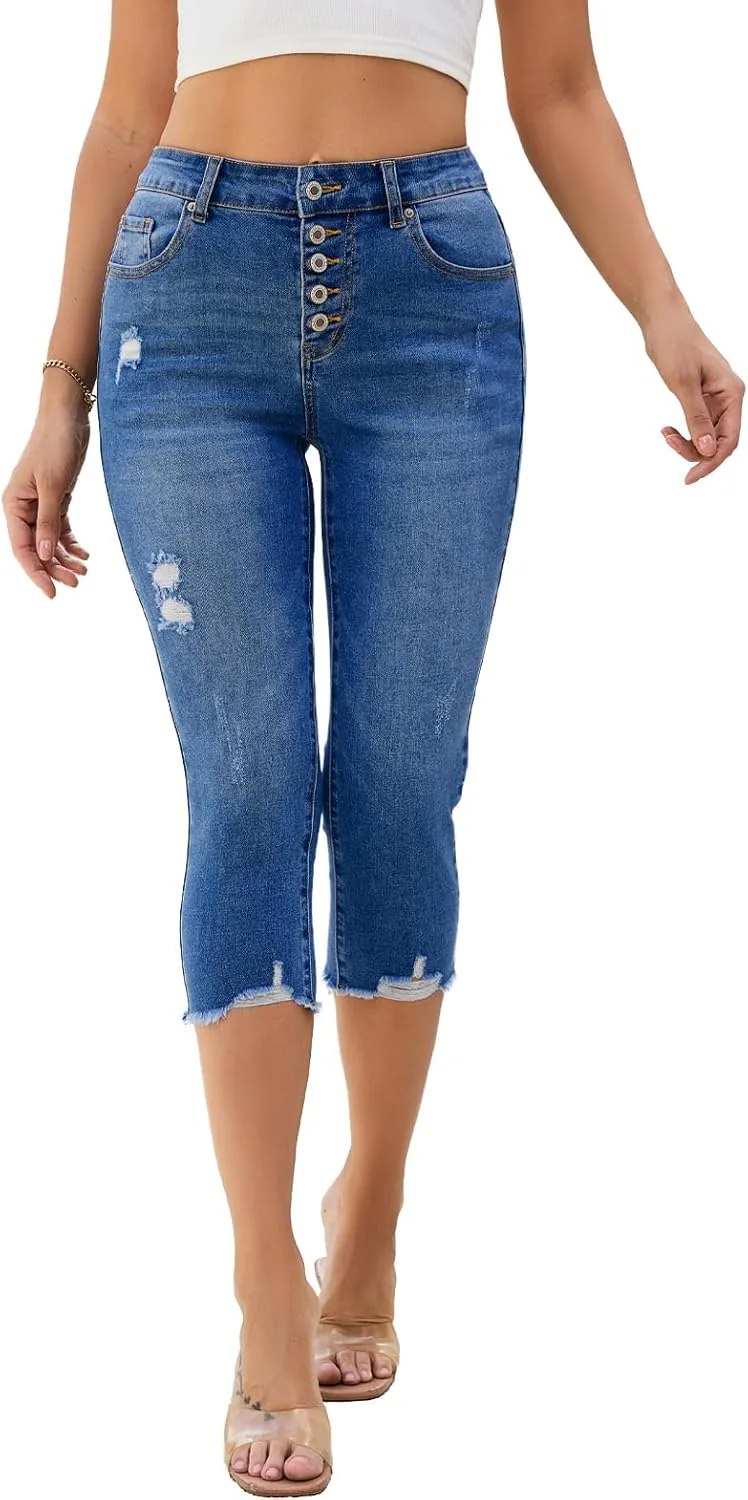 Женские джинсы Sidefeel с высокой талией, скинни, укороченные, потертые
Женские джинсы Sidefeel с высокой талией, скинни, укороченные, потертые